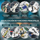 Pelacables Multifuncional 18 en 1 con Detector de Voltaje Integrado