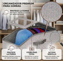Caja Organizadora Plegable para Gorras con Ventana Transparente