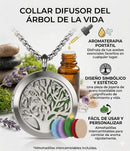 Collar Difusor de Aromaterapia – Joyería que Calma tu Mente