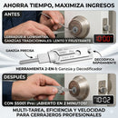 Kit Profesional de Decodificadores de Llaves SS001 KW1 SC1 — Herramientas de Precisión para Cerrajería