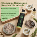 Shampoo Romero con Queratina