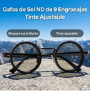 Gafas de Sol Polarizadas con 9 Niveles de Tinte Ajustable