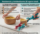 Pinzas para Platos Calientes Antideslizantes de Silicona — Pack 2