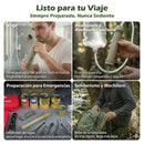 Mini Filtro Purificador de Agua para Supervivencia – Pajita Portátil