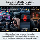 Mano Decorativa LED para Auto – Luz de Gestos con Control