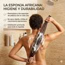 Esponja Africana Para Exfoliación Profunda
