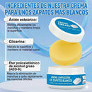 Crema Limpiadora para Zapatos – Blancos como el Primer Día