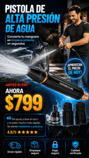 Pistola de Alta Presion de Agua boquilla