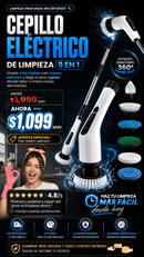 Cepillo Electrico Limpieza 9 en 1