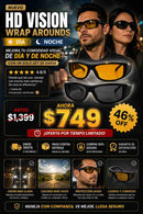 2 Gafas HD Visión para Día y Noche