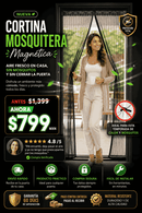 Cortina Anti mosquitos