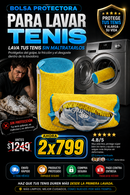 SNEAKWASH BOLSA PARA LAVAR TENIS