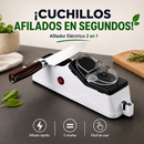 Afilador Eléctrico de Cuchillos 2 en 1