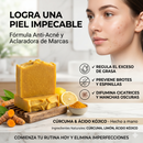 Jabón Artesanal de Cúrcuma – Aclara la piel de Forma Natural