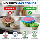 Juego de Tapas Elásticas de Silicona – 6 Tamaños – Reutilizables