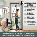 Cortina Mosquitera Magnética para Puerta – Sin Perforaciones