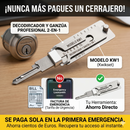 Kit Profesional de Decodificadores de Llaves SS001 KW1 SC1 — Herramientas de Precisión para Cerrajería