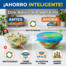 Juego de Tapas Elásticas de Silicona – 6 Tamaños – Reutilizables