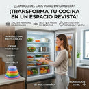 Juego de Tapas Elásticas de Silicona – 6 Tamaños – Reutilizables