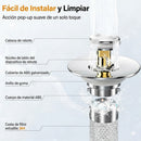 Tapón con Filtro para Fregadero — Pack 2 Piezas