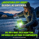 Lámpara de Emergencia con Agua y Sal – Sin Baterías, Luz Hasta 7 Días