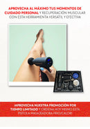 Pistola de masaje muscular profesional