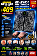 Masajeador Pies Y Cuerpo Recargable Spa