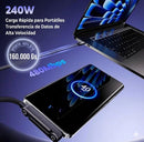 Cable USB-C con carga rápida 240W