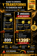 Suplemento Shilajit Gomas 60 Pcs 3000mg